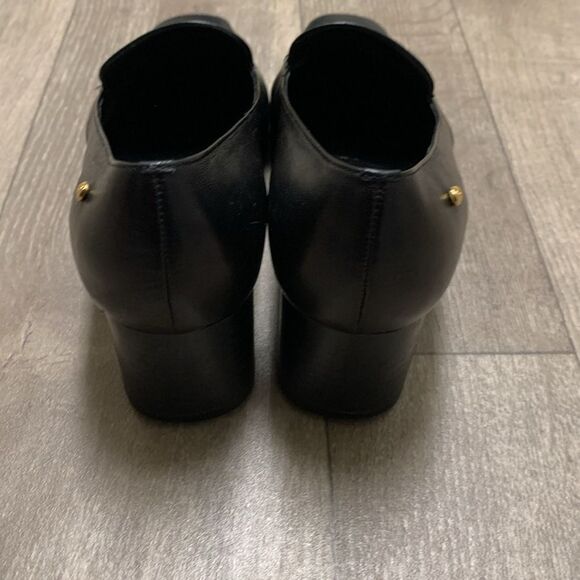 Etienne Aigner Painter Heeled Leather‎ Work Casual Slip On Loafers Shoes - Picture 5 of 8